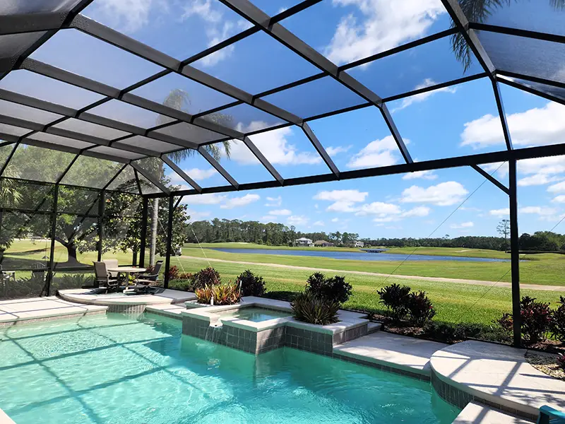Pool enclosure - Daytona Beach, Florida